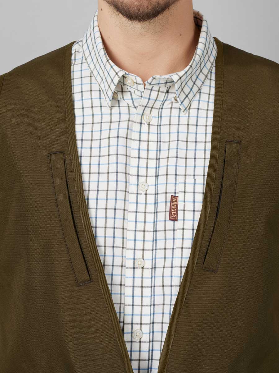 HARKILA Dummy Waistcoat - Mens - Warm Olive