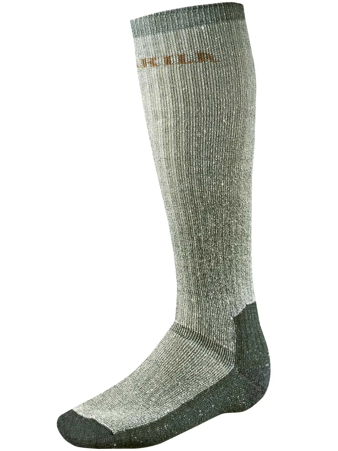 HARKILA SOCKS - Expedition Long Merino Wool - Grey & Green