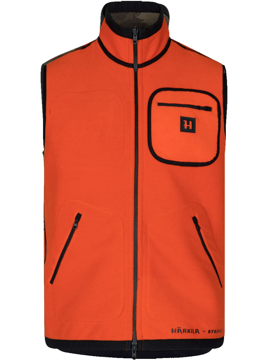 HARKILA Kamko Pro Edition Reversible Waistcoat - Mens - AXIS MSP Limited Edition/Orange Harkila