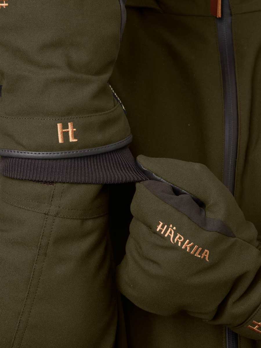 HARKILA Pro Hunter GTX Gloves - Hunting Green/Shadow Brown