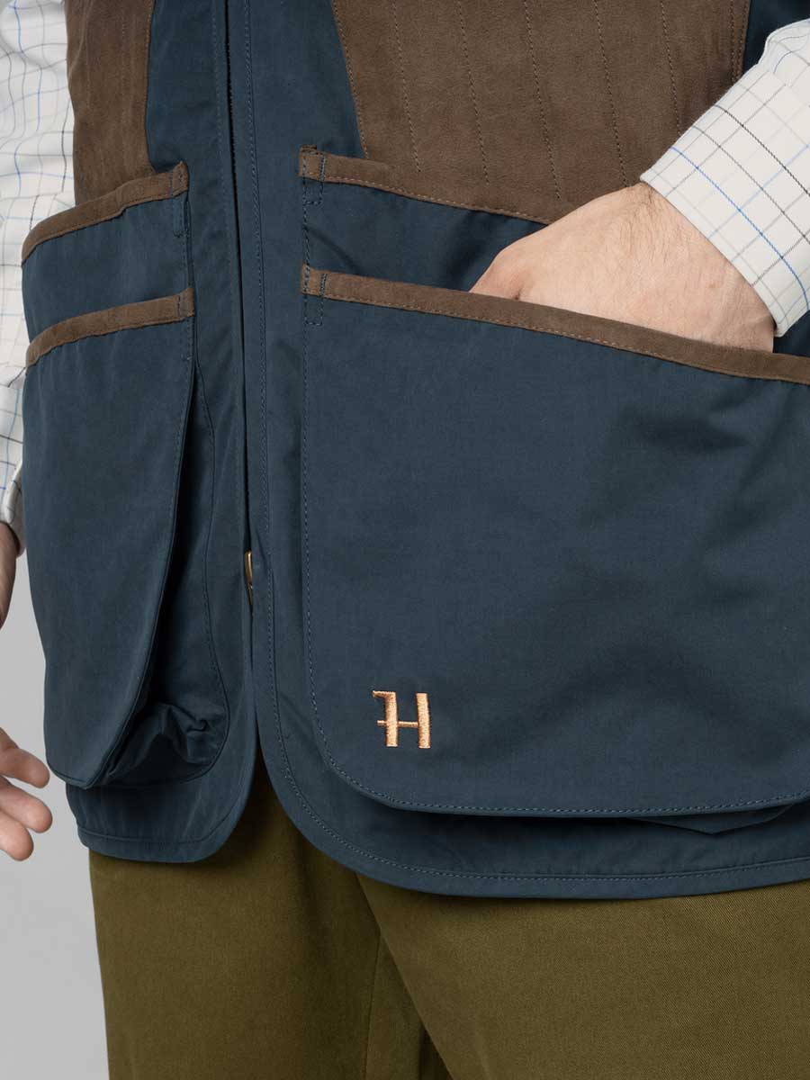 HARKILA Rannoch HSP Shooting Waistcoat - Mens - Dark Navy