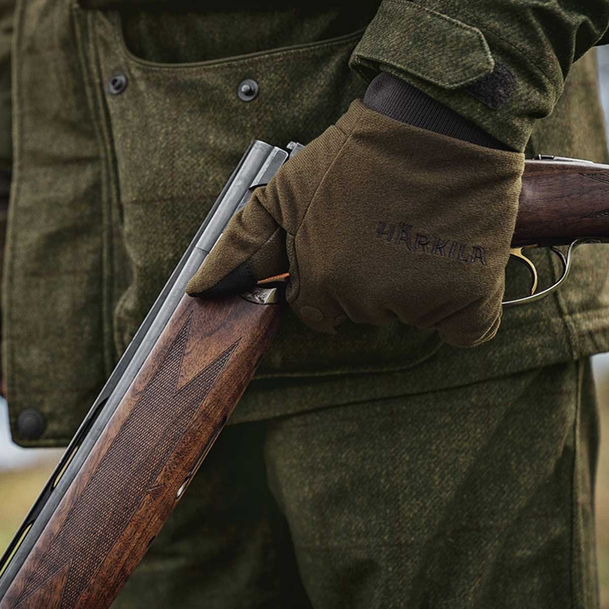 HARKILA Retrieve HWS Gloves - Dark Warm Olive Harkila
