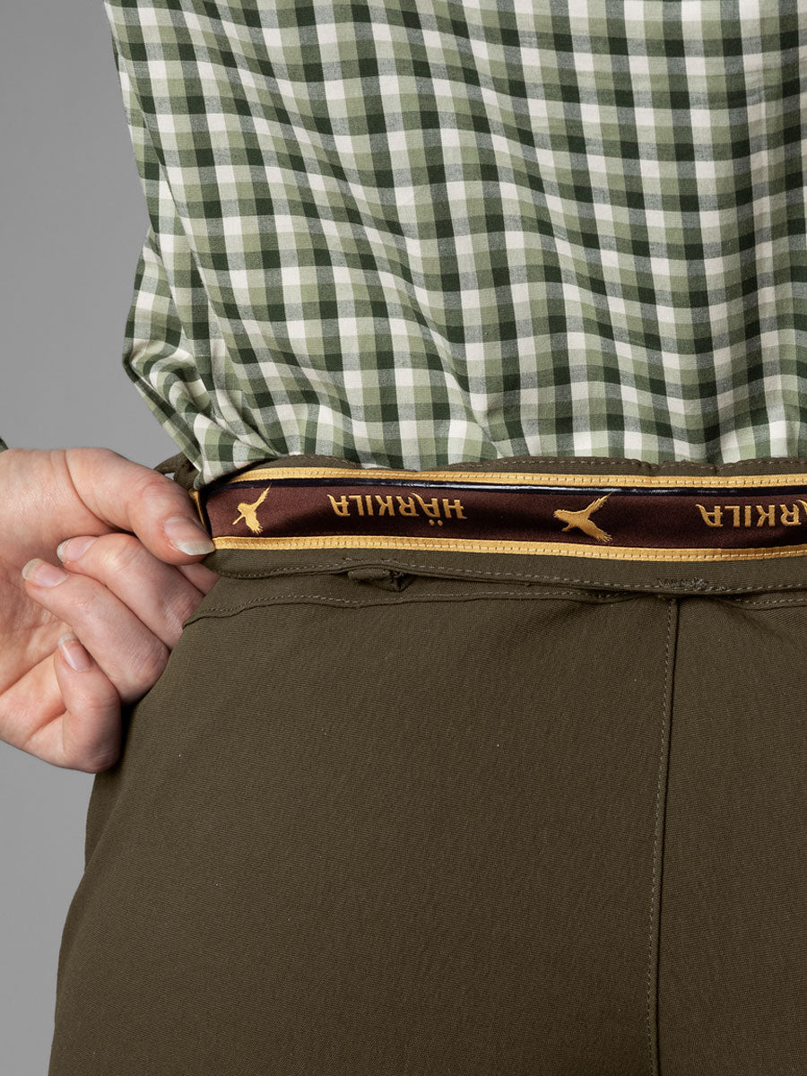 HARKILA Retrieve Light Trousers - Ladies - Dark Warm Olive Harkila