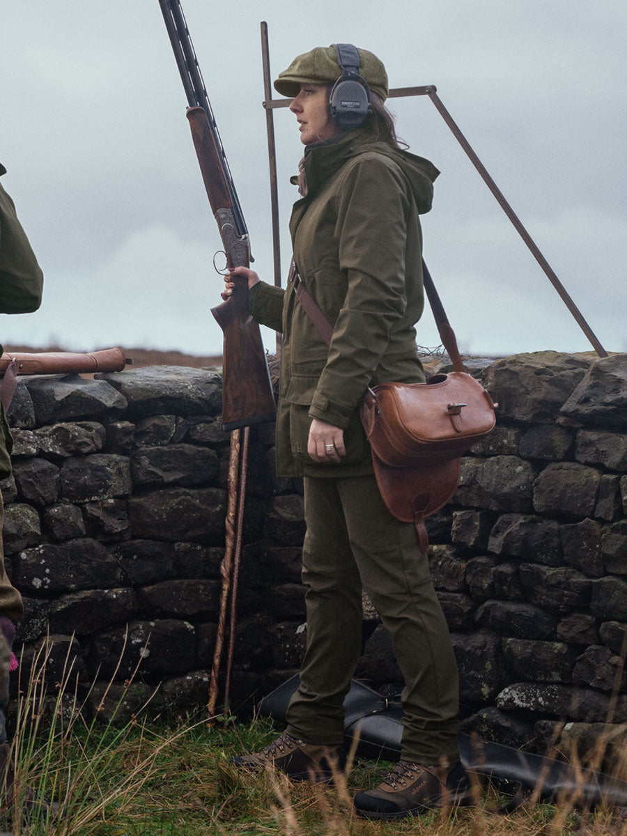 HARKILA Retrieve Light Trousers - Ladies - Dark Warm Olive Harkila