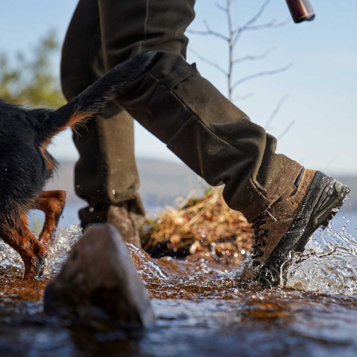 HARKILA Saxnas 7" GTX Boots - Mens - Mid Brown