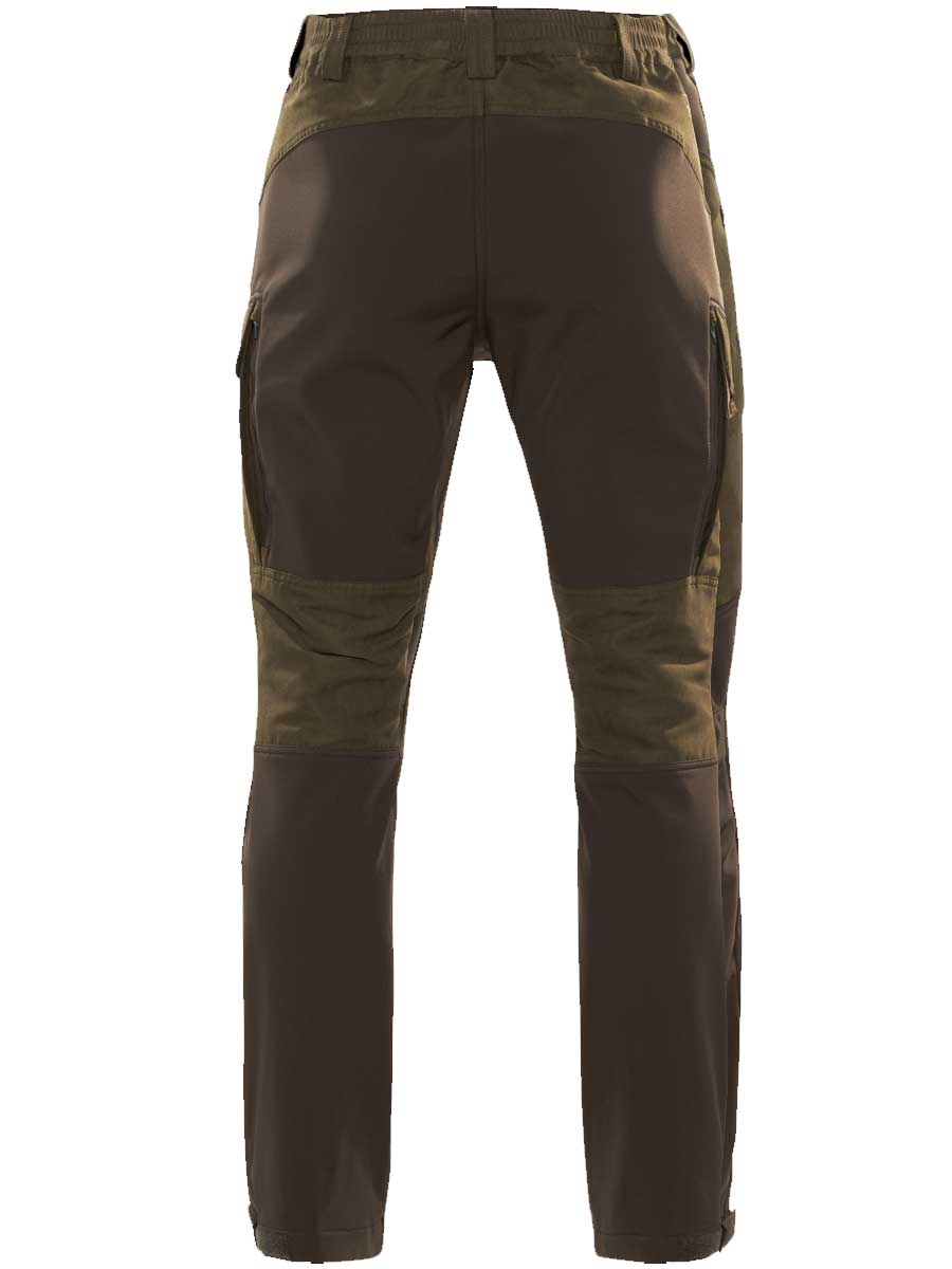 HARKILA Scandinavian Trousers - Mens - Willow Green / Deep Brown