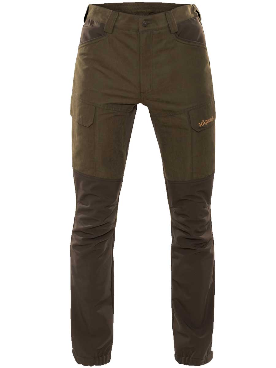 HARKILA Scandinavian Trousers - Mens - Willow Green / Deep Brown