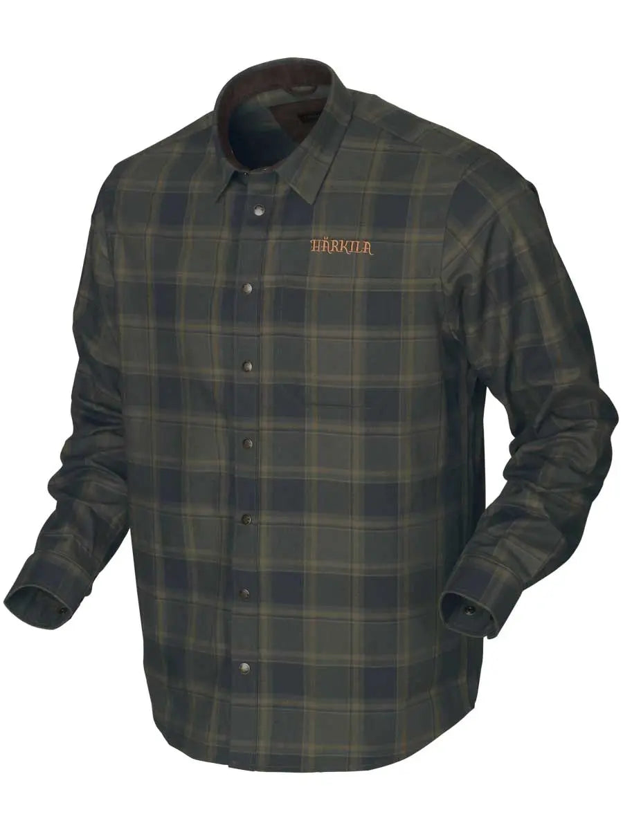 HARKILA Shirts - Mens Metso Active - Willow Green Check