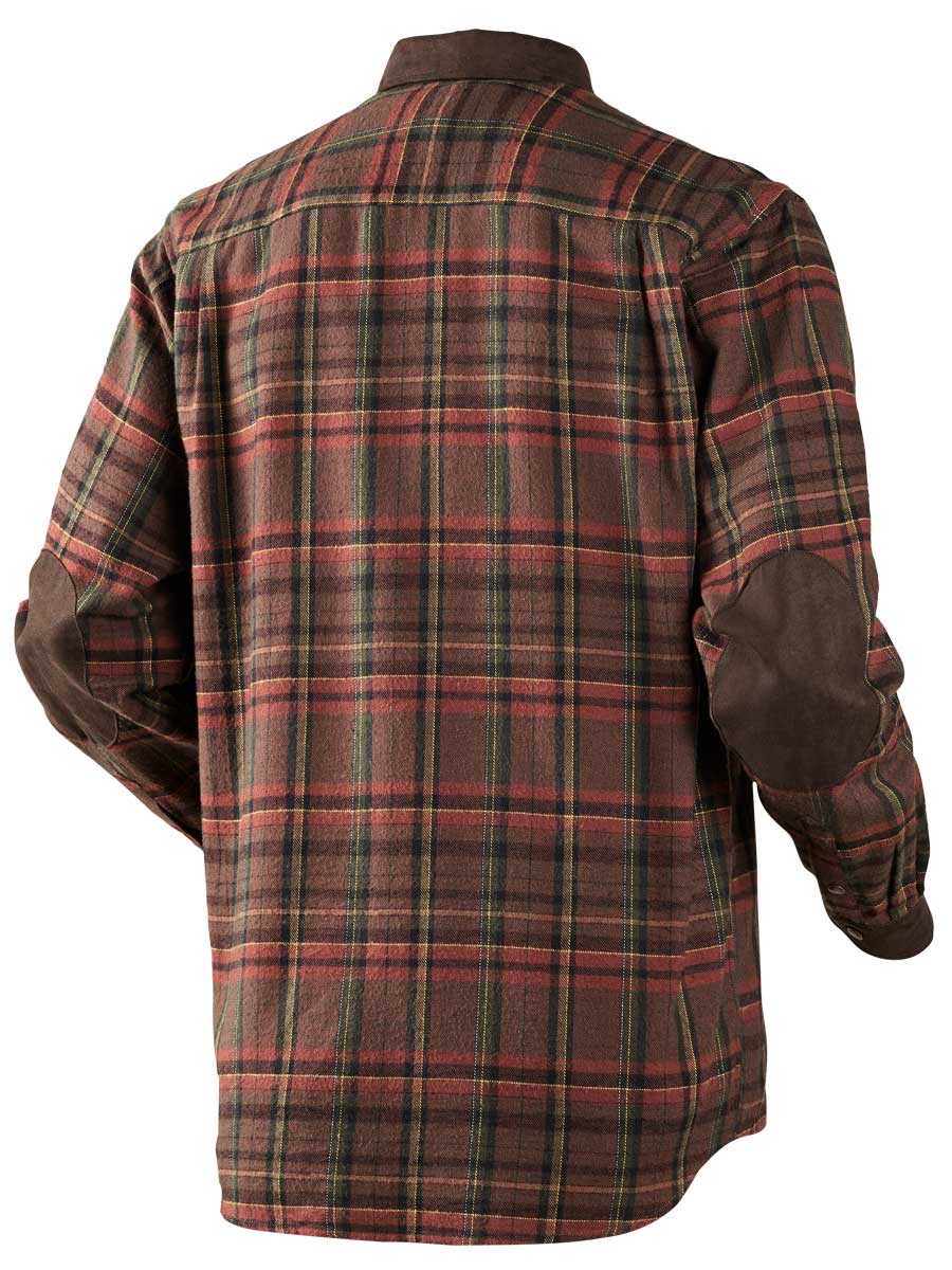 HARKILA Shirts - Mens Pajala Brushed Cotton - Red Check
