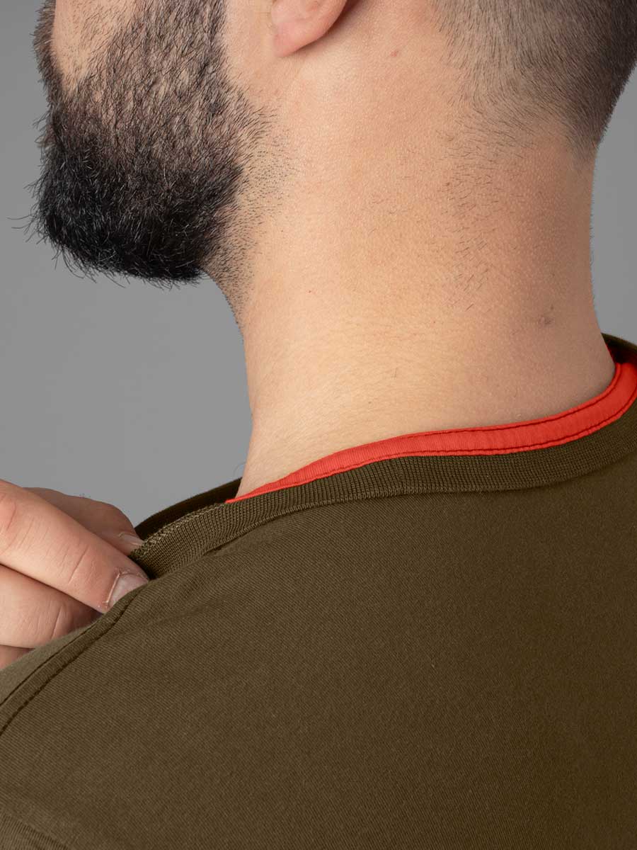 HARKILA Wildboar Pro T-shirt - Mens - 2-pack - Light Willow Green/Demitasse Brown