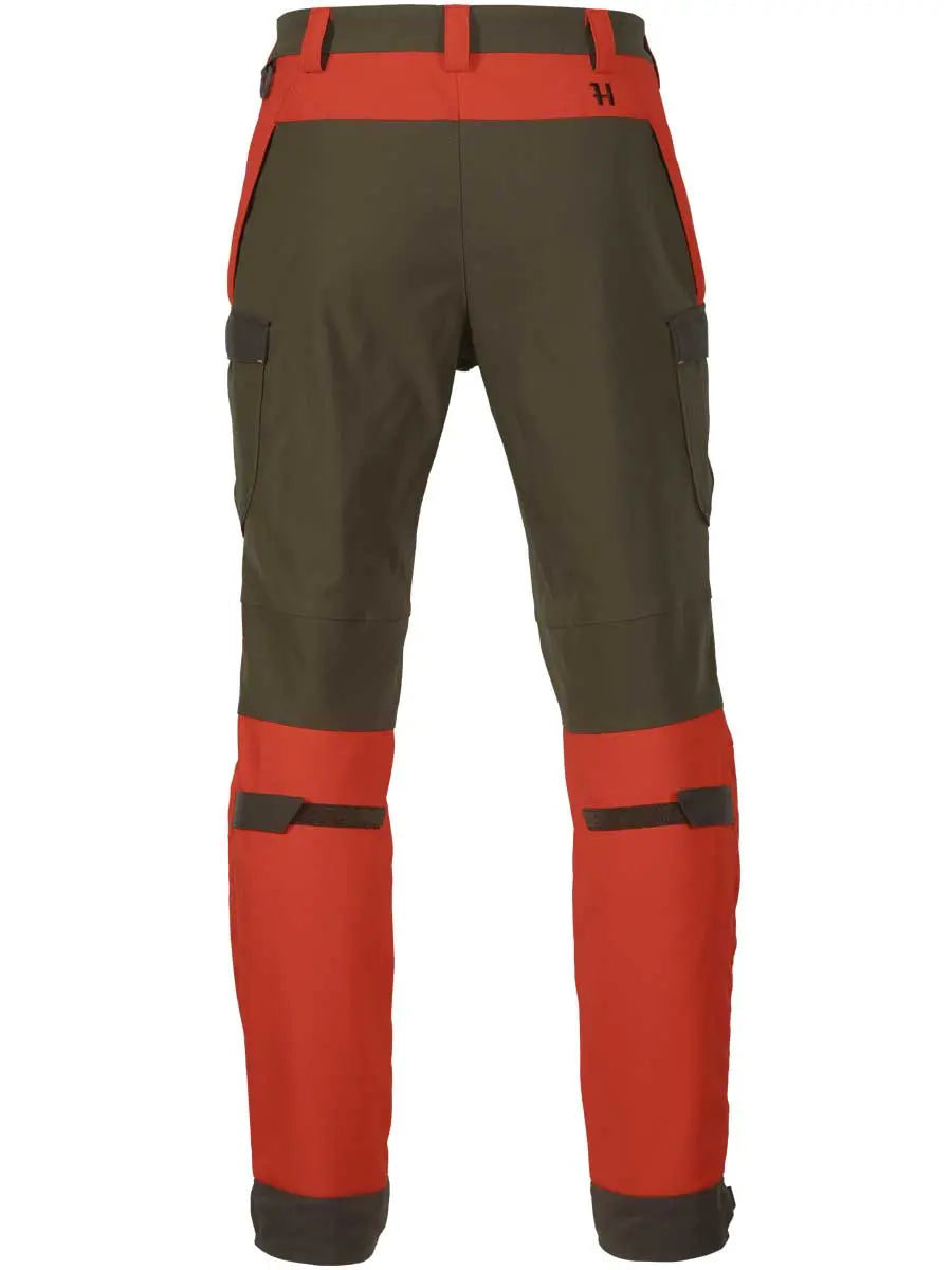 HARKILA Wildboar Pro Trousers - Mens - Orange Blaze & Willow Green