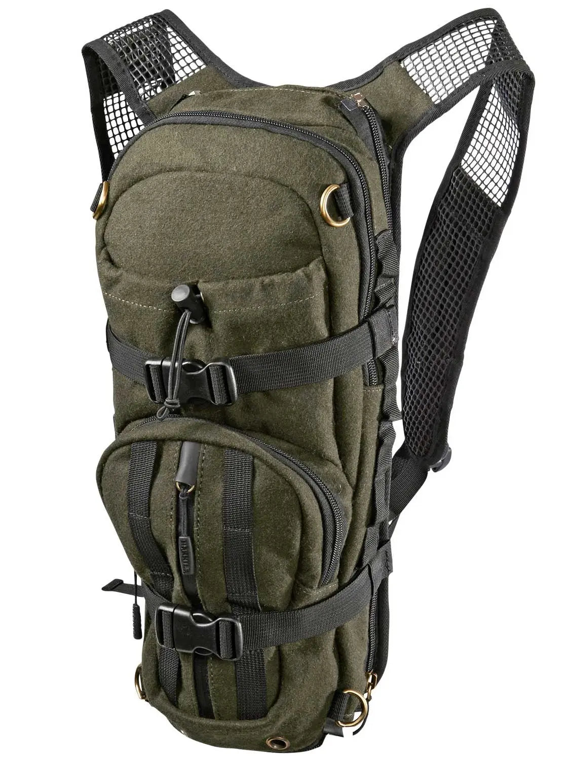 HARKILA Rucksack - Alta Melton Wool - Hunting green