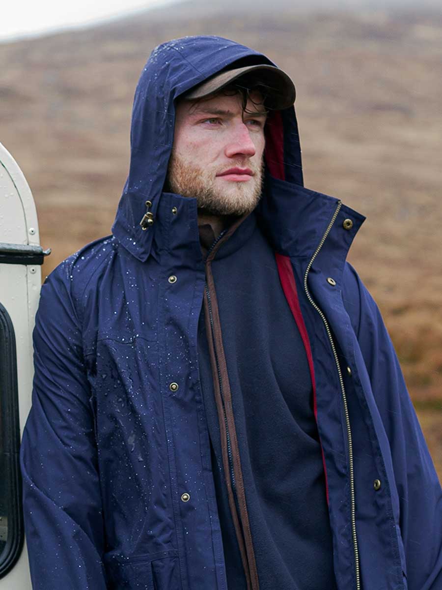 HOGGS OF FIFE Culloden Waterproof Jacket - Mens - Navy