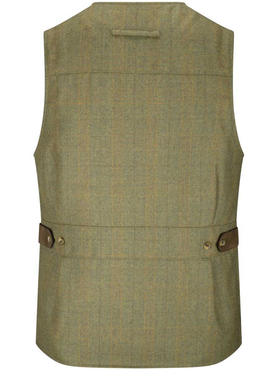HOGGS OF FIFE Kinloch Technical Tweed Field Waistcoat - Mens - Autumn Bracken