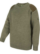 Load image into Gallery viewer, HOGGS OF FIFE Melrose Junior Hunting Pullover - Soft Marled Green
