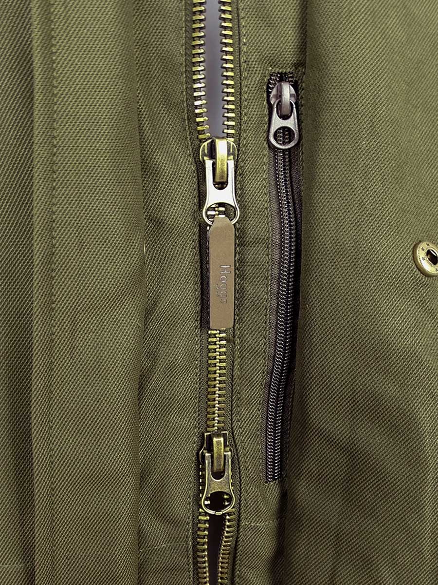 HOGGS OF FIFE Kincraig Mens Waterproof Field Jacket - Olive Green Hoggs of Fife