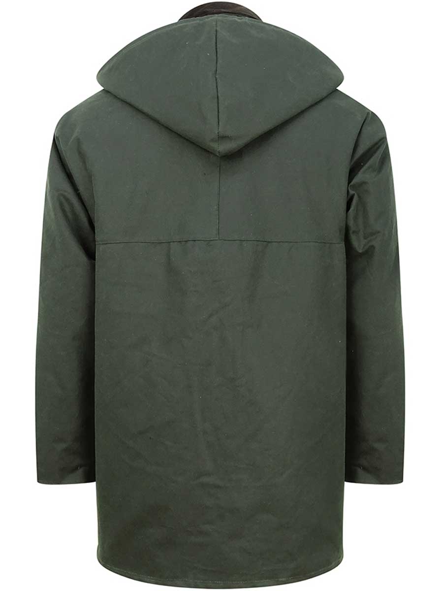 HOGGS OF FIFE Padded Wax Jacket - Men's - Olive