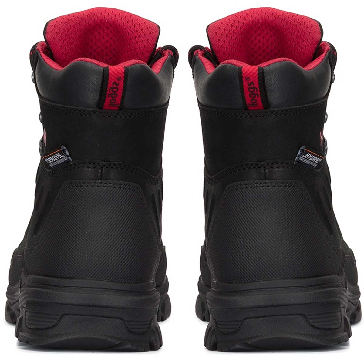 HOGGS OF FIFE Poseidon S3 Safety Lace-Up Boots - Mens - Black Nubuck