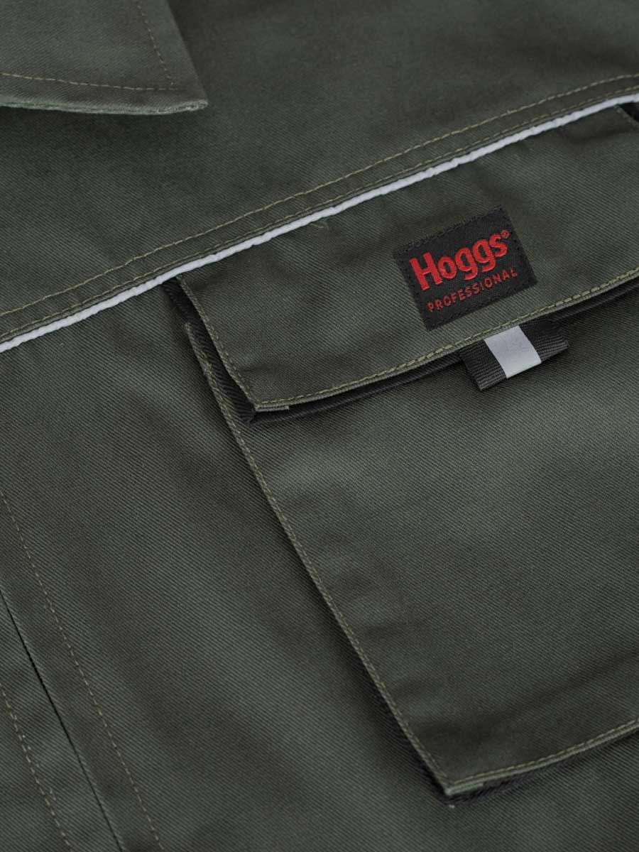 HOGGS OF FIFE WorkHogg Coverall - Zipped - Mens - Spruce/Black