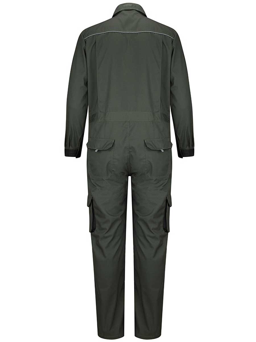 HOGGS OF FIFE WorkHogg Coverall - Zipped - Mens - Spruce/Black