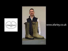 Load and play video in Gallery viewer, LE CHAMEAU Vierzonord Boots - Mens Neoprene Lined - Iconic Green
