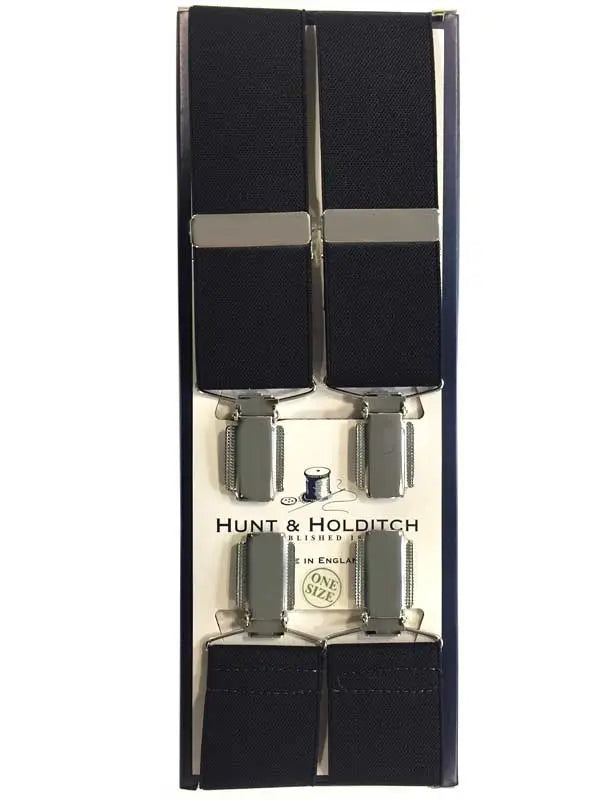 hunt-holditch-clip-trouser-braHunt & Holditch Clip Trouser Braces - Plain Blackces-plain-black