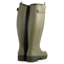 Load image into Gallery viewer, LE CHAMEAU Chasseur Boots - Ladies Neoprene Lined Full Zip - Iconic Green

