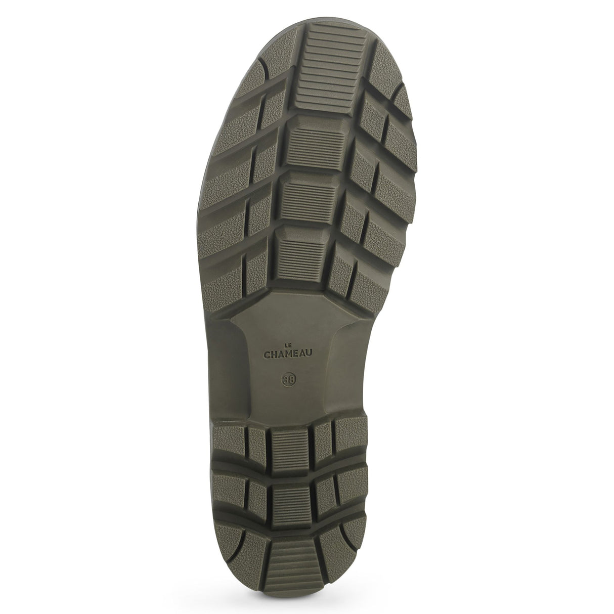 LE CHAMEAU Chasseur Boots - Ladies Leather Lined Full Zip - Iconic Green Le Chameau