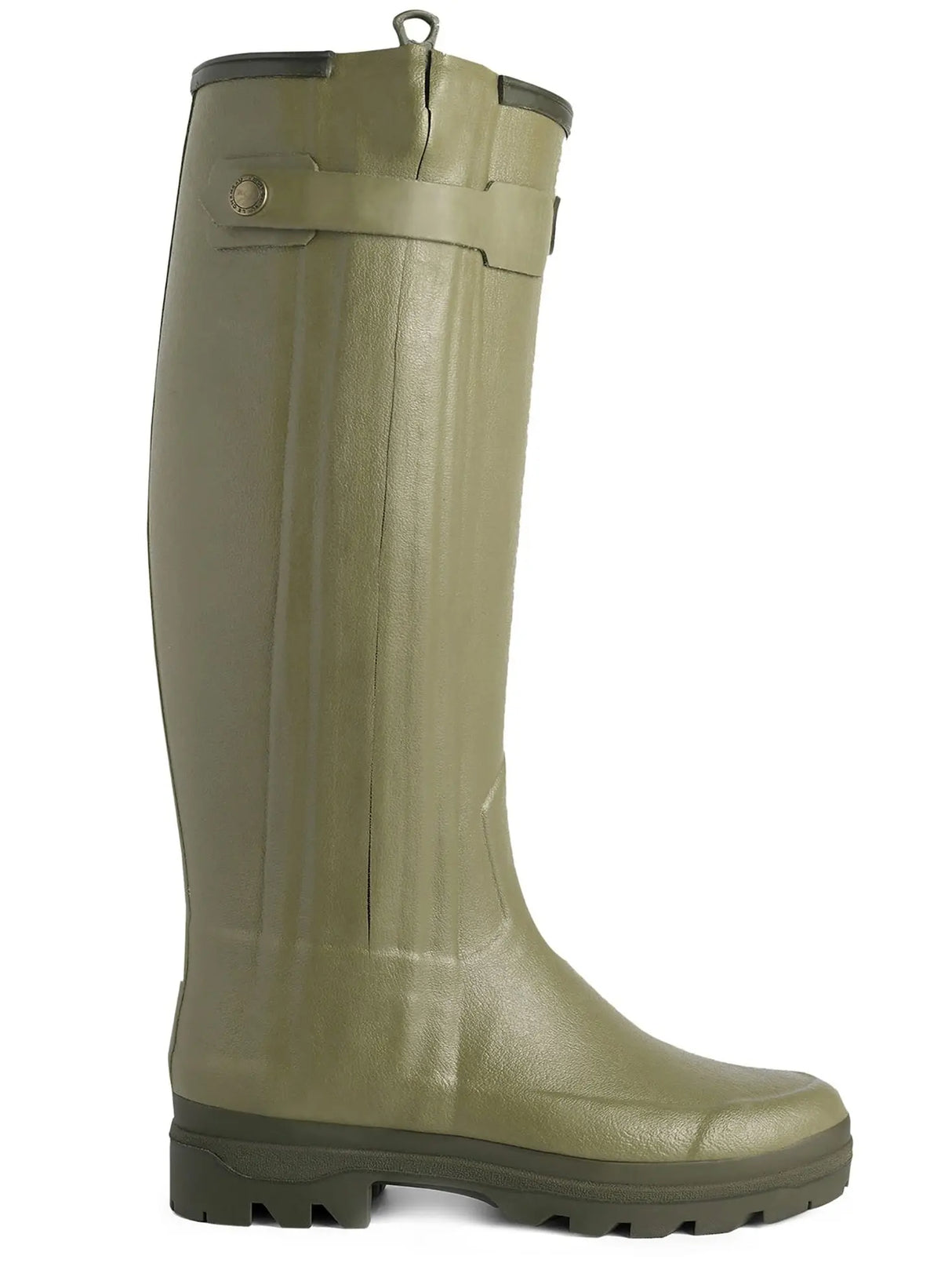 LE CHAMEAU Boots - Ladies Chasseur Neoprene Lined - Vert Vierzon