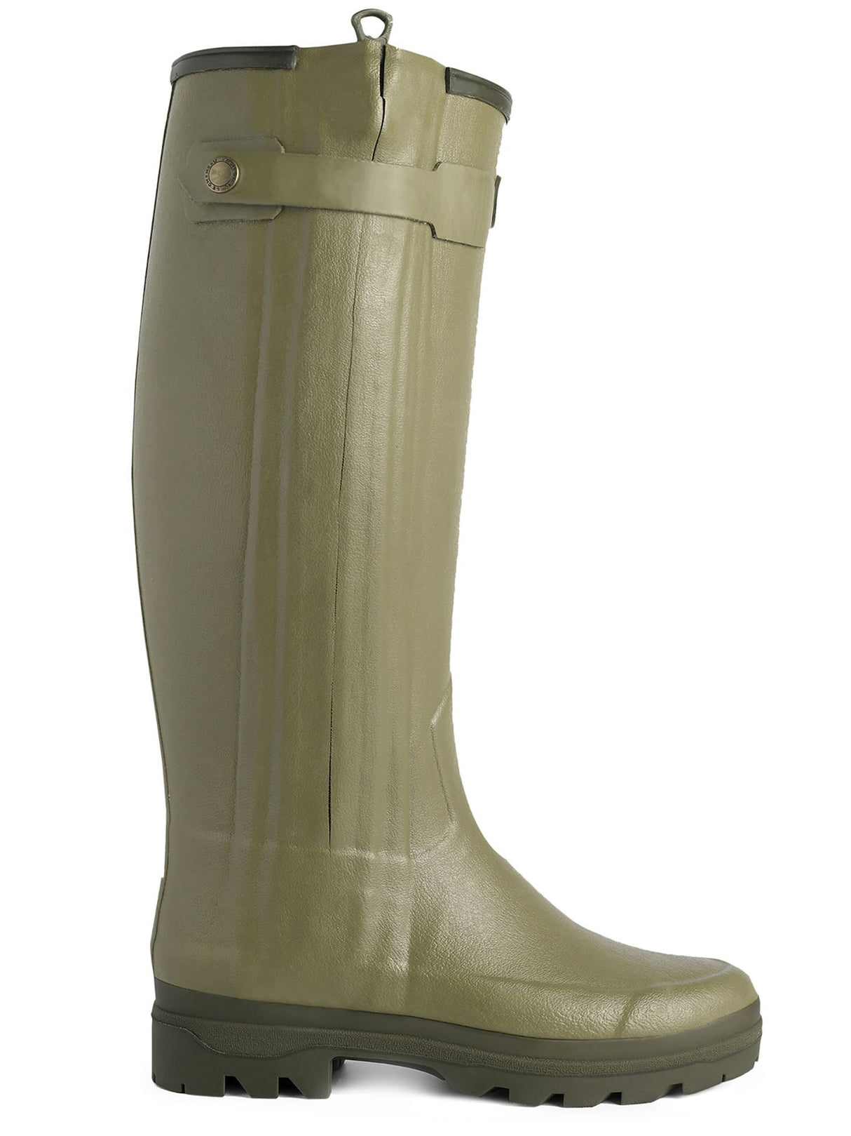 LE CHAMEAU Boots - Ladies Chasseur Neoprene Lined - Vert Vierzon