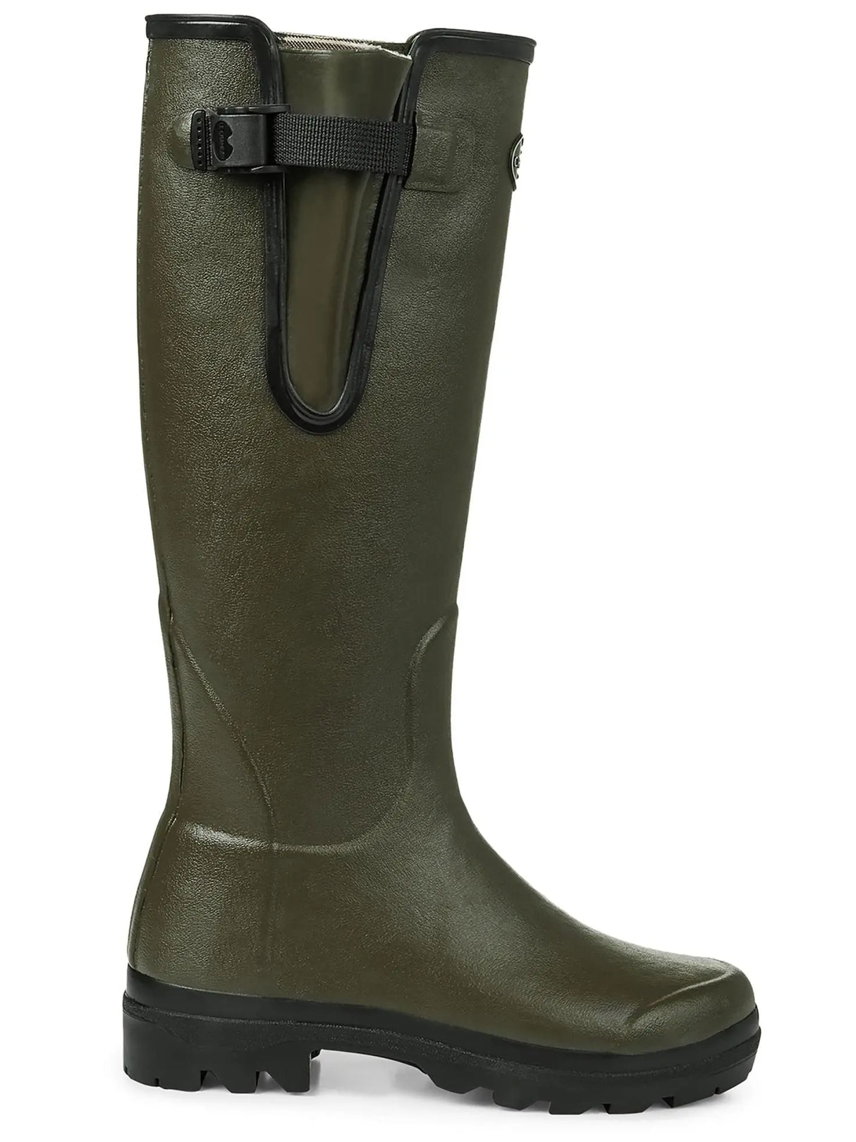 LE CHAMEAU Boots - Ladies Vierzon Jersey Lined - Vert Chameau