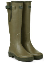 Load image into Gallery viewer, LE CHAMEAU Vierzon Boots - Ladies Jersey Lined - Iconic Green

