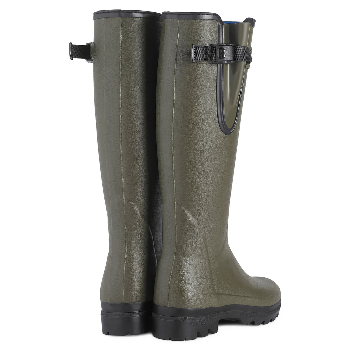 LE CHAMEAU Vierzonord Boots - Ladies Neoprene Lined - Dark Green Le Chameau