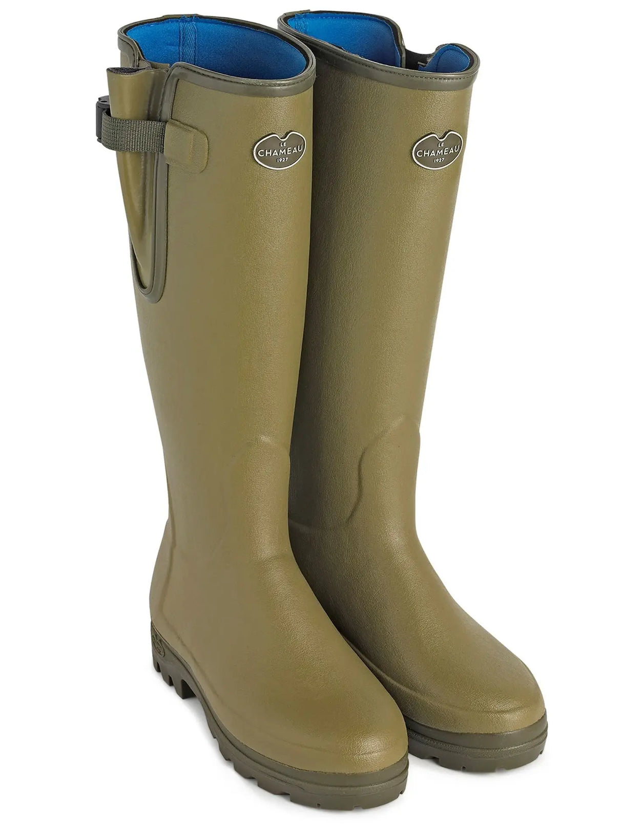 LE CHAMEAU Vierzonord Boots - Ladies Neoprene Lined - Iconic Green Le Chameau