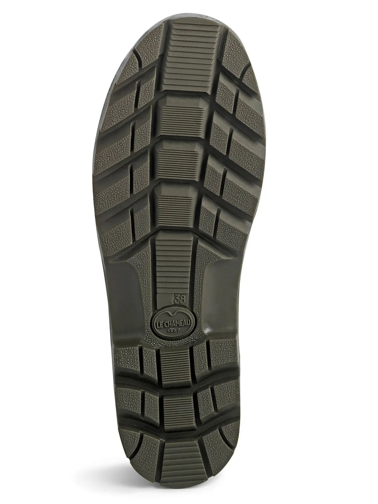 LE CHAMEAU Chasseur Boots - Ladies Neoprene Lined Full Zip - Iconic Green Le Chameau