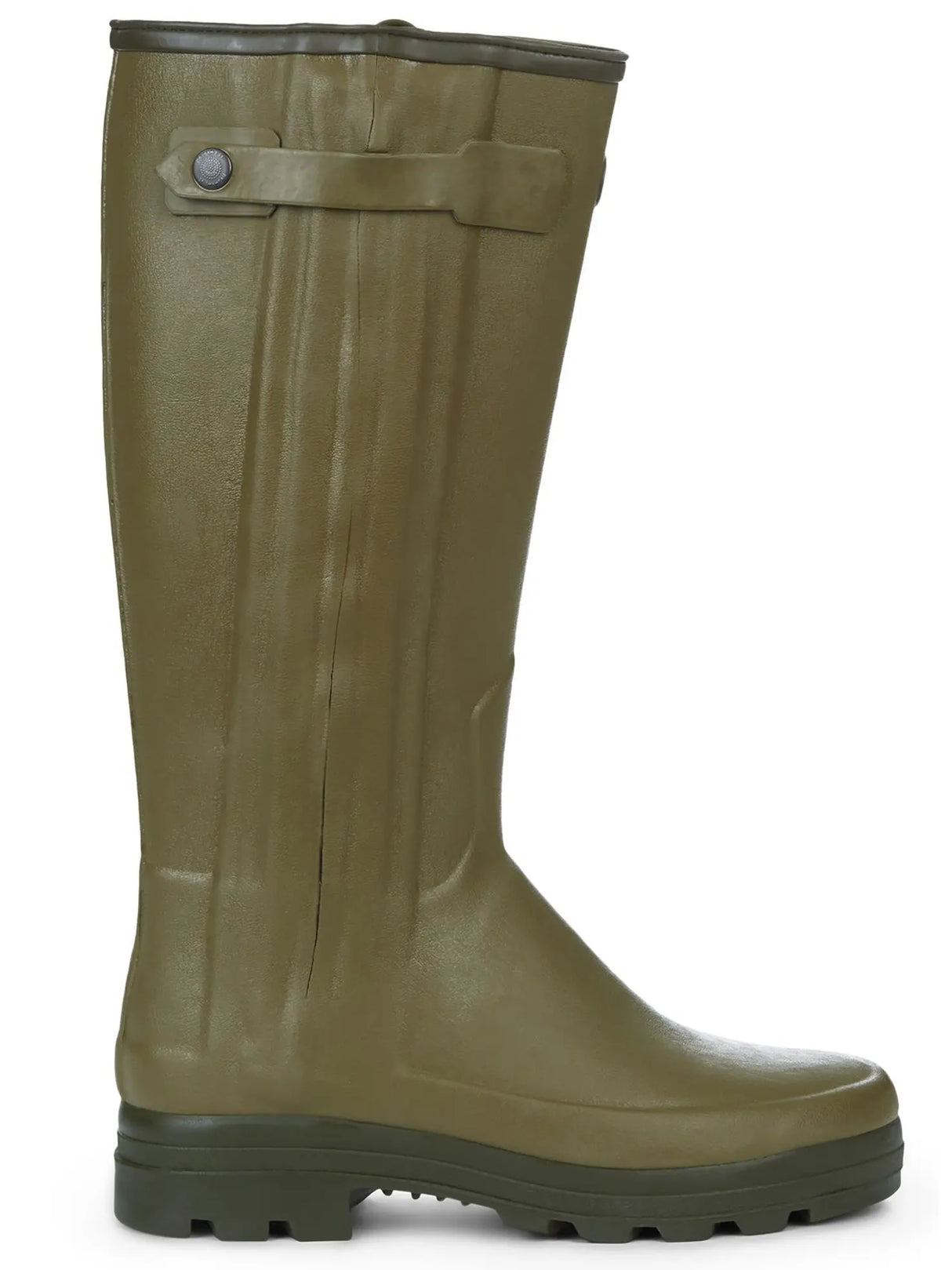 LE CHAMEAU Boots - Mens Chasseur Neoprene Lined - Vert Vierzon