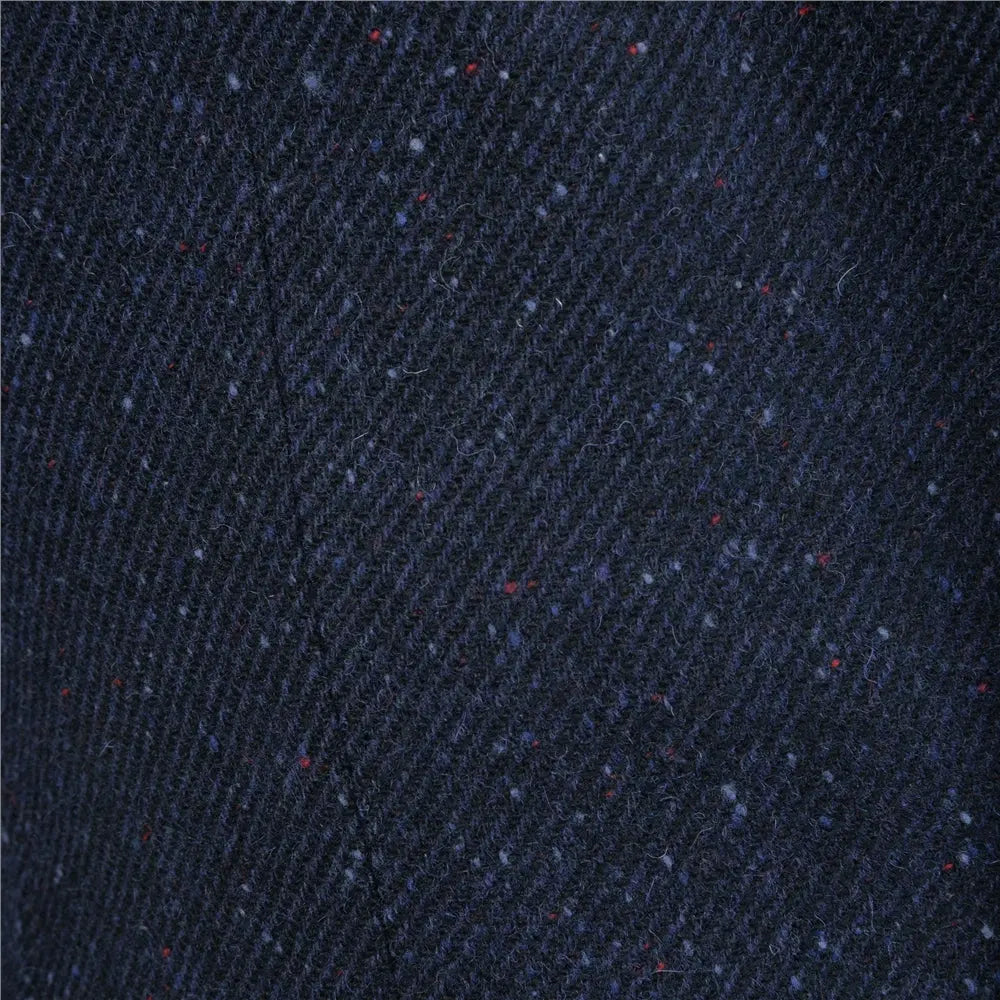 MAGEE Donegal Tweed Jacket - Mens Finn Tailored Fit - Navy Salt & Pepper Magee