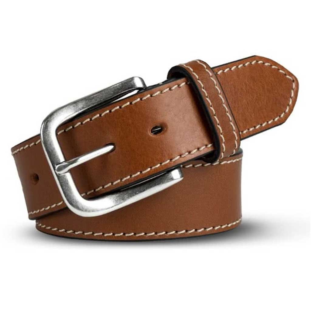 MEYER Casual Jeans Belt - Handmade Leather - Tan