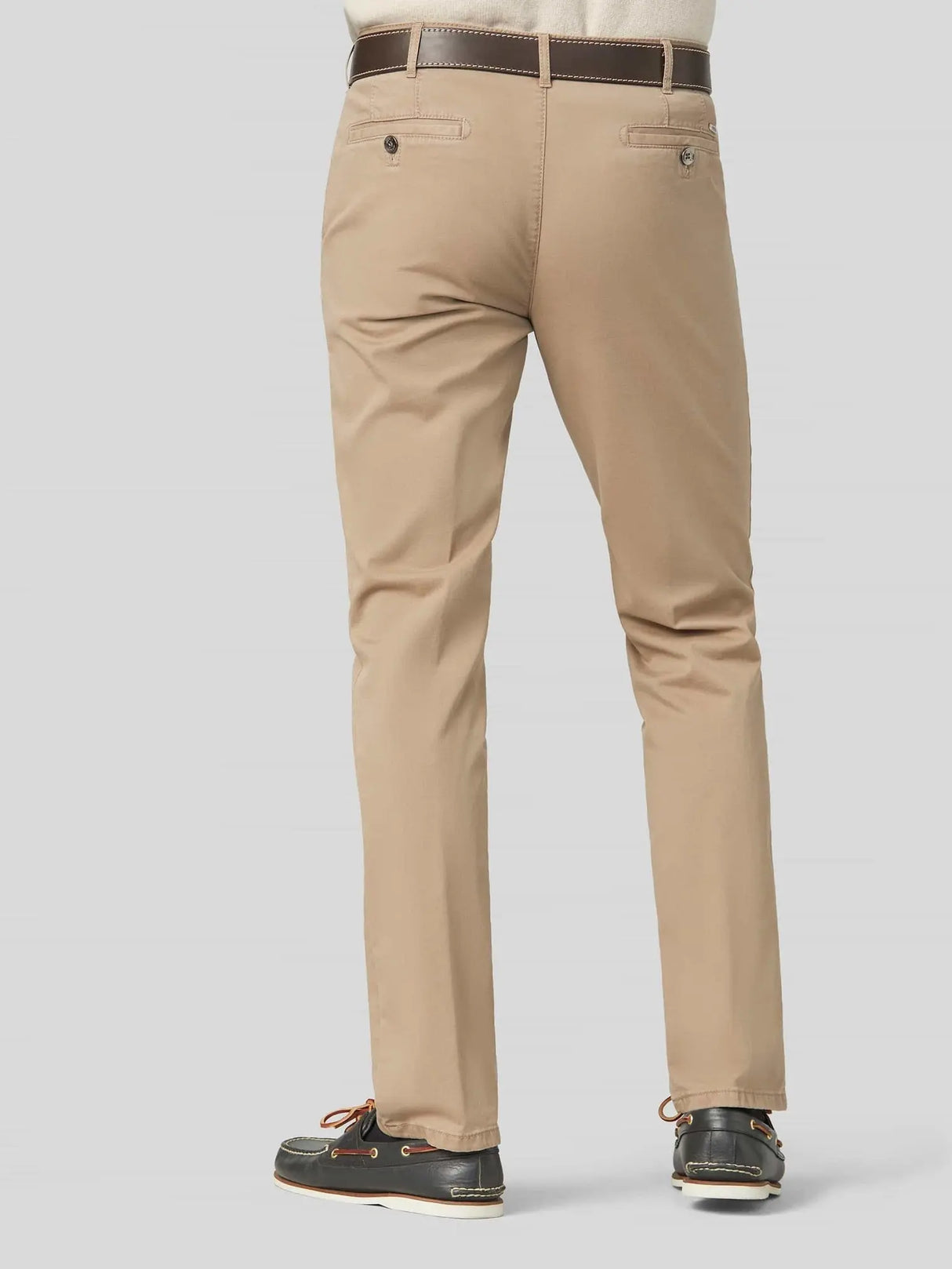MEYER Roma Trousers - 316 Luxury Cotton Chinos - Beige Meyer