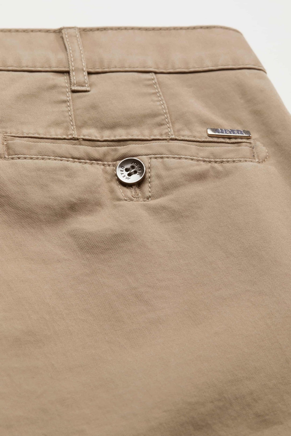 MEYER Roma Trousers - 316 Luxury Cotton Chinos - Beige Meyer