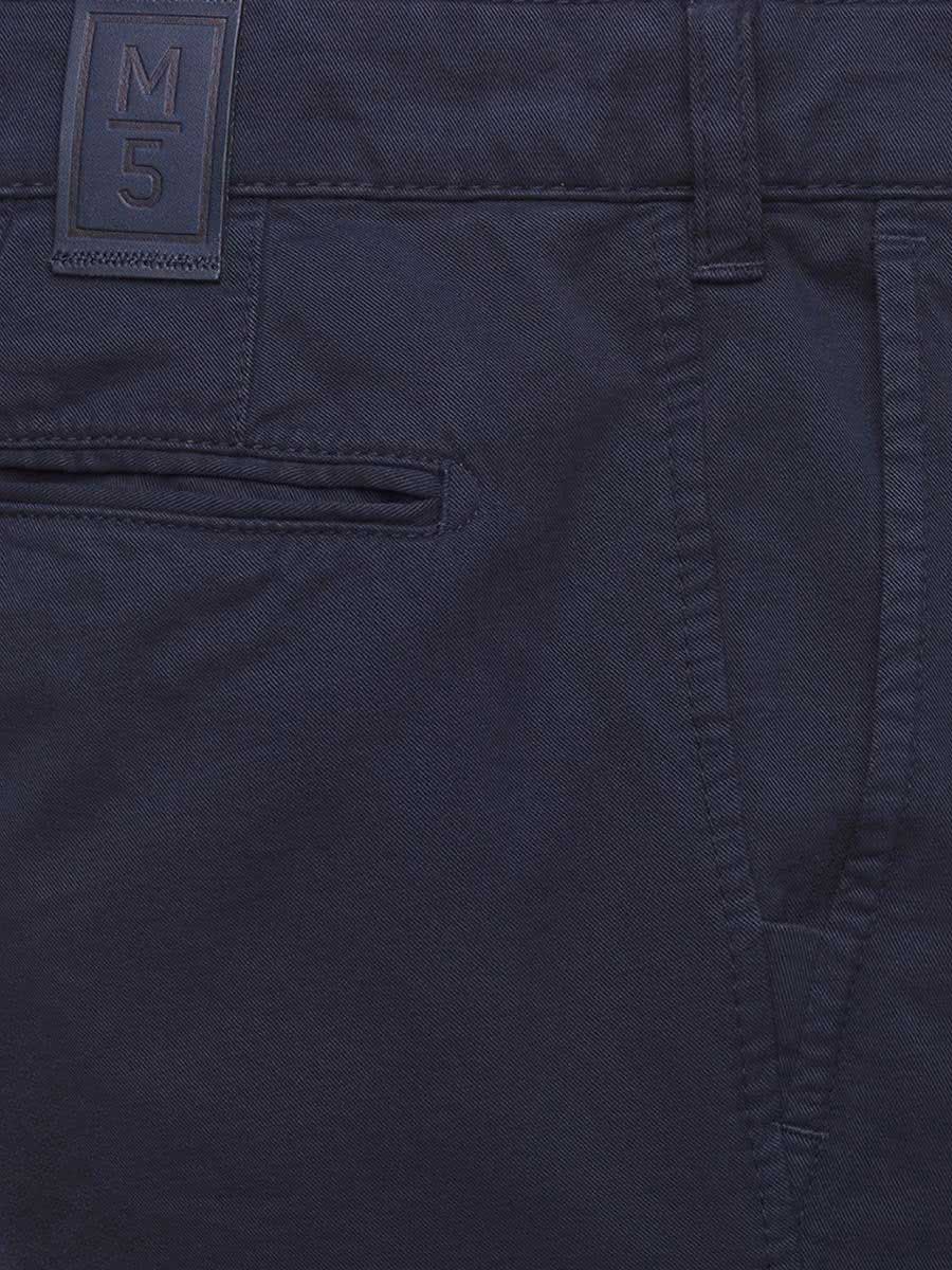 MEYER Chinos - M5 - Stretch Cotton Twill - Navy