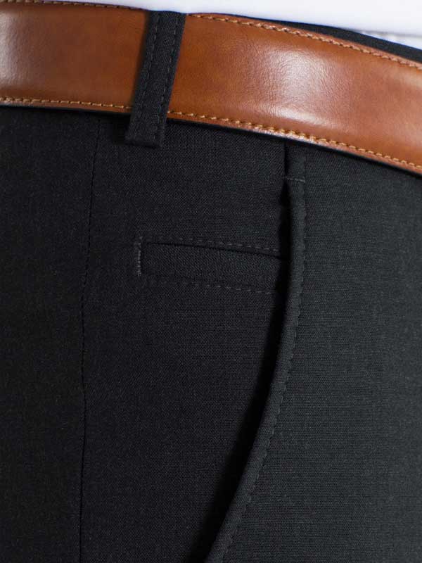 Meyer Tropical Wool-Mix Trousers - Roma 344 - Charcoal