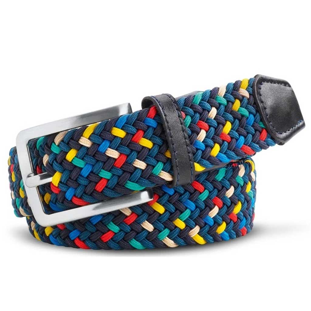 MEYER Woven Belt - Super Stretch - Multi Colour