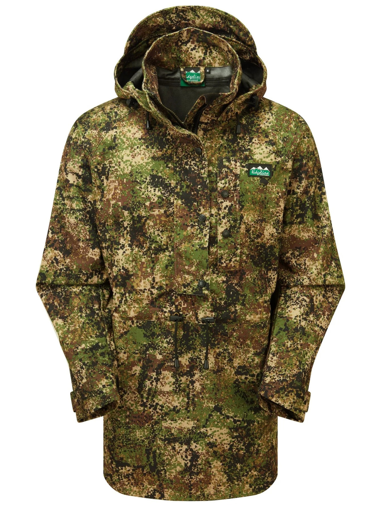 RIDGELINE Mens Monsoon Classic Smock - Dirt Camo Ridgeline