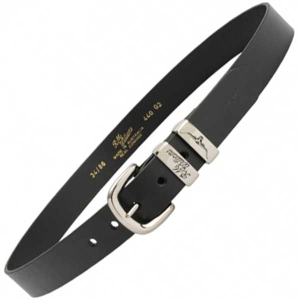 RM Williams - 1.25" Leather 3 Piece Belt Solid Hide