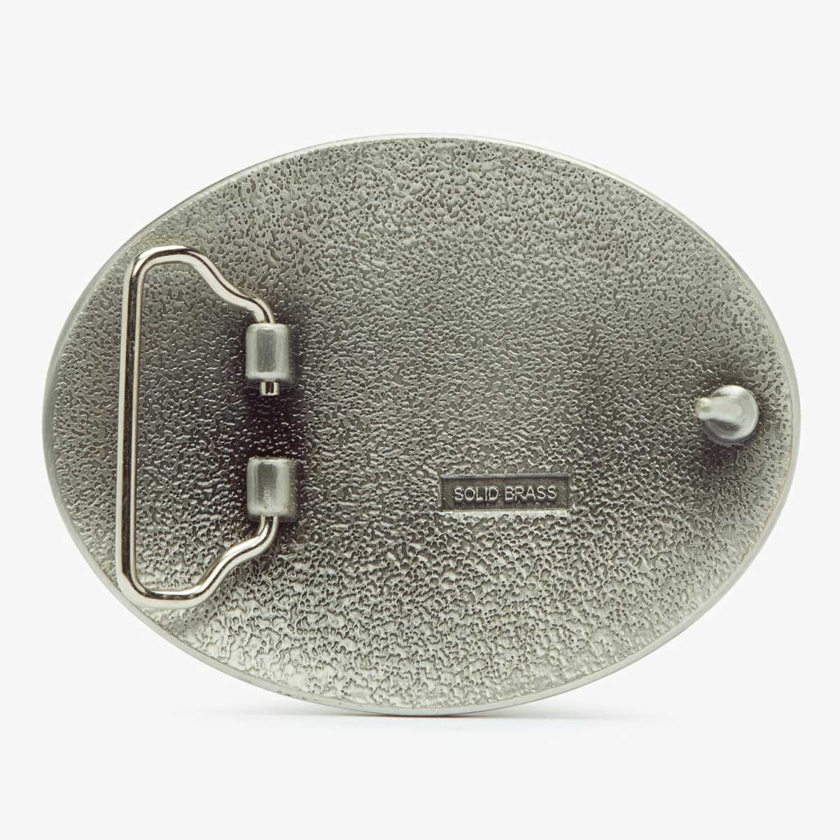 RM WILLIAMS Belt Buckle - Longhorn Trophy - Silver