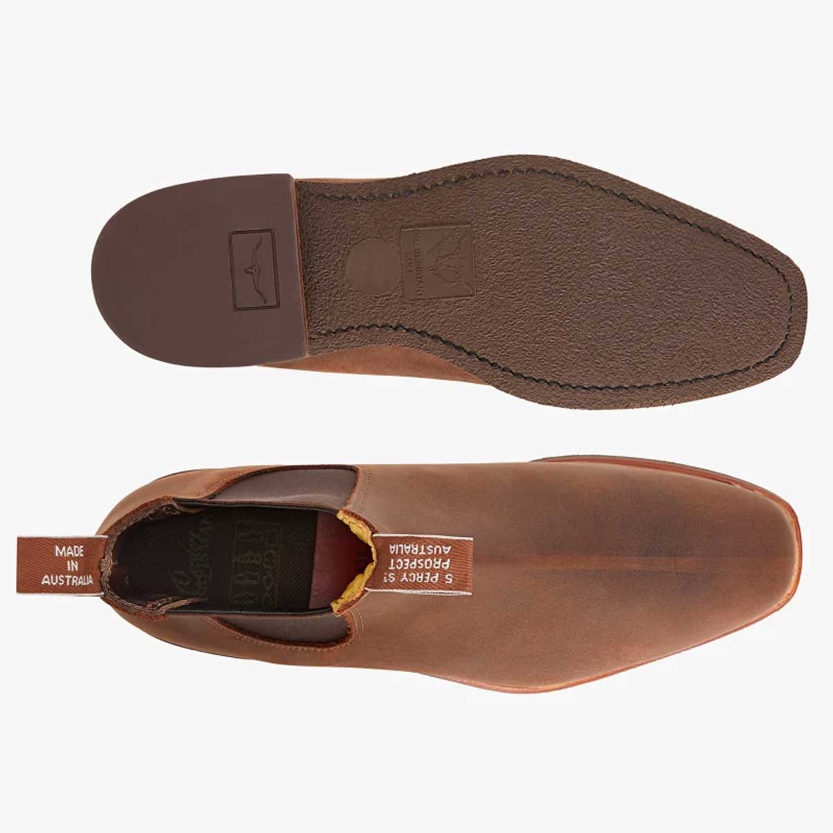 RM WILLIAMS Comfort Craftsman Boots - Men's - Bark