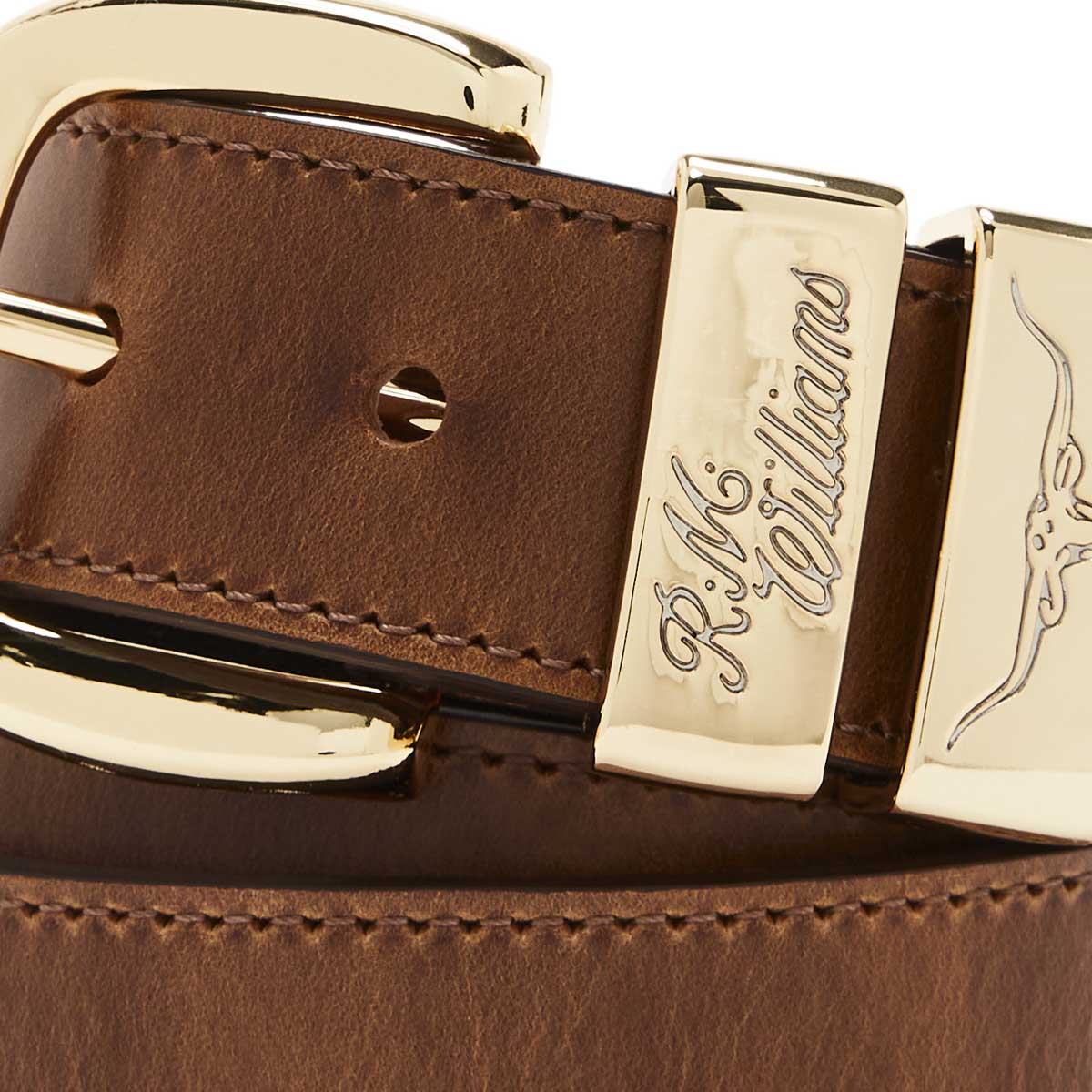 RM WILLIAMS Drover 1.5" *Limited Edition* - Mens " - Caramel
