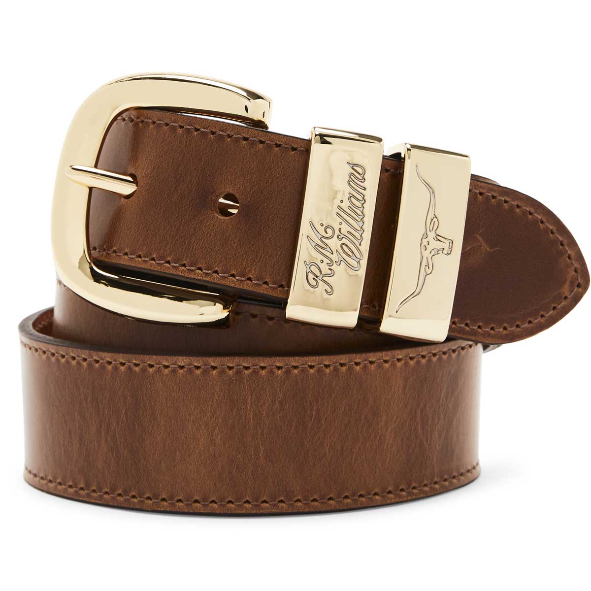 RM WILLIAMS Drover 1.5" *Limited Edition* - Mens " - Caramel