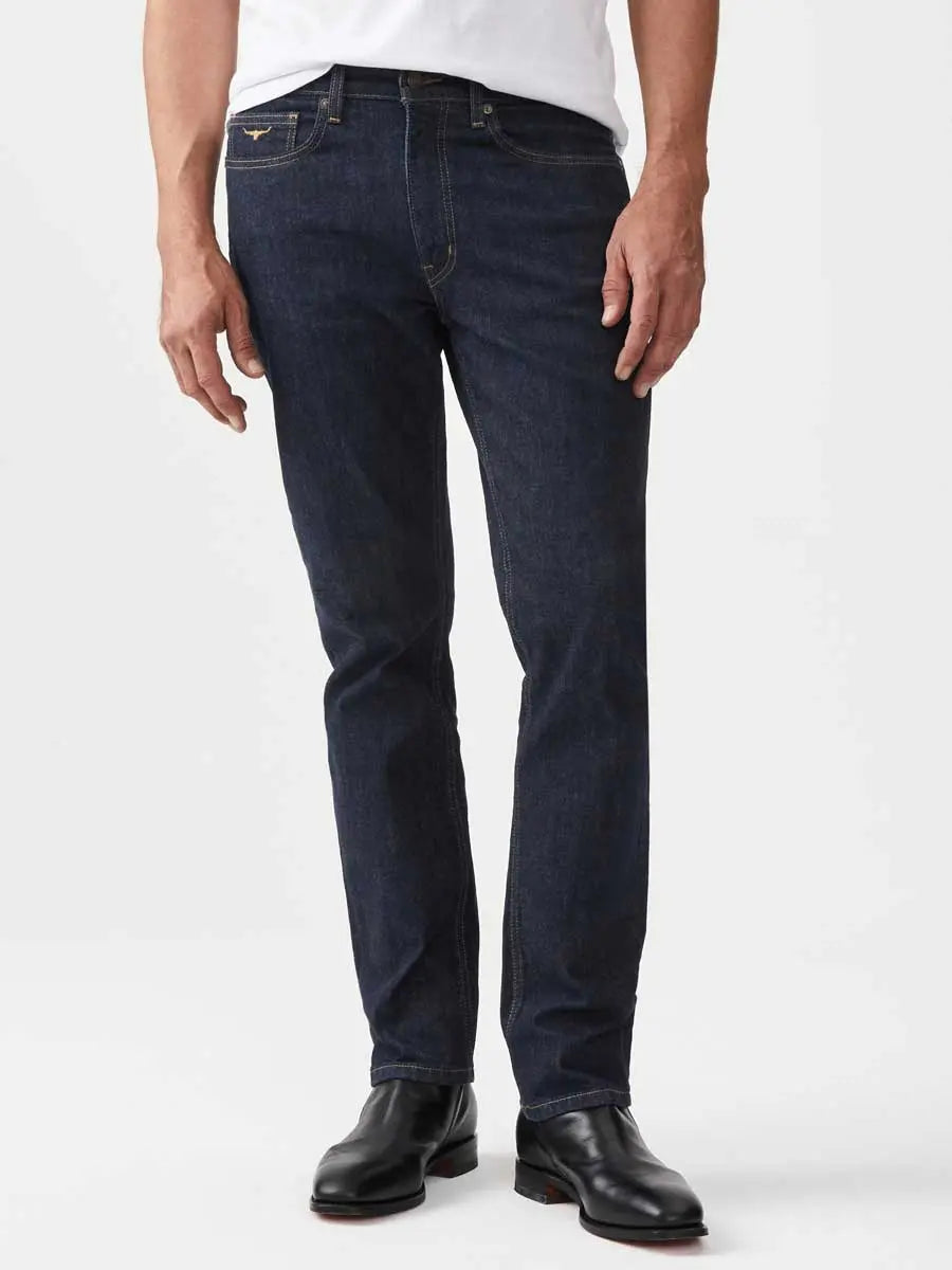 RM WILLIAMS Ramco Denim Jeans - Mens - Indigo Rinse Wash
